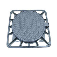 High-quality heavy nodular cast iron manhole cover